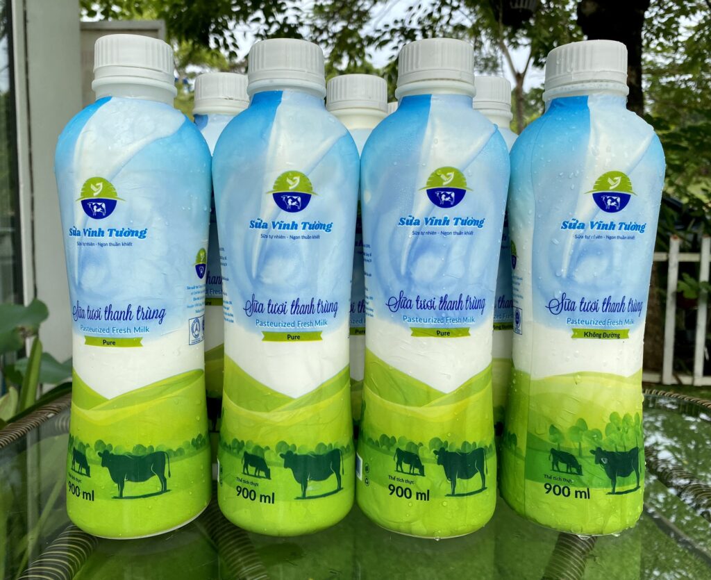 Sữa tươi thanh trùng Vĩnh Tường – HOÀN TOÀN TỪ SỮA TƯƠI